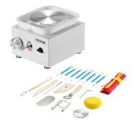 VEVOR Roue de Poterie, Blanc, 175x135x113 mm