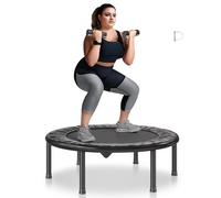 VEVOR Mini trampoline pliable fitness rebounder 934 mm pour adultes entraînement