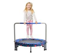 VEVOR Mini trampoline pliable fitness rebounder pour tout-petits 955 mm bleu