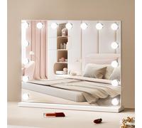 VEVOR Miroir de Maquillage Hollywood Ampoules LED Port USB Support 580x458 mm