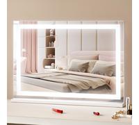 Miroir De Maquillage 3 Modes Eclairage De Couleur Miroir Grossissant 5X 797x547mm
