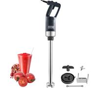 VEVOR Mixeur Plongeant 750 W Mélangeur à Main Immersion Commercial Robuste 855 mm Vitesse Variable Lame en Acier Inoxydable 304 Mixeur Portable Polyvalent pour Soupe Smoothie Purée Aliments pour Bébés