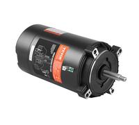 VEVOR Moteur de pompe de piscine 0,75 CV 56J, 115 V (8 A)/230 V (4 A) 3450 tr/min, facteur de service 1,5, condensateur 80 μF/250 V, moteur de remplacement à bride ronde à rotation CCW pour piscines