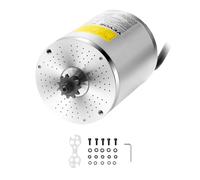 VEVOR Moteur électrique sans balais, 3000 W, moteur électrique à courant continu pour karts, 60 V 4800 tr/min, moteur électrique sans brosse pour moto tout terrain, pour vélo électrique, moto, scooter
