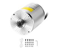 VEVOR Moteur électrique sans balais, 3000 W, moteur électrique à courant continu pour karts, 60 V 4800 tr/min, moteur électrique sans brosse pour moto tout terrain, pour vélo électrique, moto, scooter