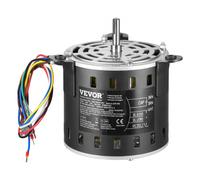 VEVOR Moteur Ventilateur Four 1/3 CV 1,95 A 3 Vitesses 15 μF/450 V Condensateur