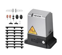 VEVOR Motorisation de Portail Coulissant, 280 W, Ouvre-portail Automatique Électrique pour Portes 25 m 816 kg, Moteur de Porte Coulissante Crémaillère Nylon, Système d'Ouverture de Portails d'Allée