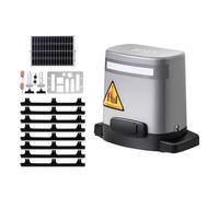 VEVOR Motorisation de Portail Coulissant Ouvre-portail Porte Solaire 20 m 280 W