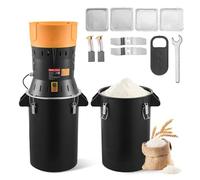 VEVOR Moulin à Grain Électrique Capacité 25 L, Broyeur à Épices 600 W Haute Puissance, pour Moudre Rapidement Grains Secs Céréales Café Maïs Poivre, Moulin à Farine avec Lames Galvanisées Tranchantes