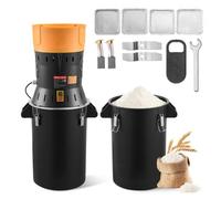 VEVOR Moulin à Grain Électrique Capacité 25 L, Broyeur à Épices 600 W Haute Puissance, pour Moudre Rapidement Grains Secs Céréales Café Maïs Poivre, Moulin à Farine avec Lames Galvanisées Tranchantes