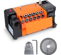 VEVOR MR-13A Affûteuse de forets 120 W Affûteuse de forets 4500 tr/min Station d'affûtage acier Affûteuse de forets 95-135° Angle de pointe réglable 11 pinces de serrage Convient pour les forets de di