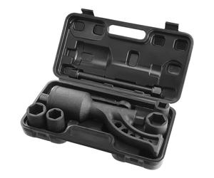 VEVOR Multiplicateur de couple, ensemble de clés multiplicateurs de couple robustes rou de roue de 2,5 cm, multiplicateur de couple, 1:64 6800 N.m, avec 4 douilles et étui de rangement pour