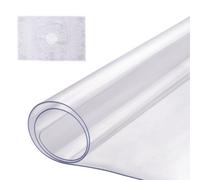 VEVOR Nappe Rectangle Transparente en PVC 356x610x1,5 mm Protection de Table