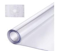 VEVOR Nappe rectangulaire transparente 91,4x121,9 cm – PVC 1,5 mm, imperméable, facile à nettoyer