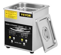 Nettoyeur à Ultrasons Numérique-VEVOR- 2 L, Chauffage 100 W, Ultrasons 60 W, Bac Ultrasons avec Chauffage et Minuterie