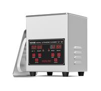 VEVOR Nettoyeur à Ultrasons Numérique 1,3L 50W avec Minuterie Chauffage Panier