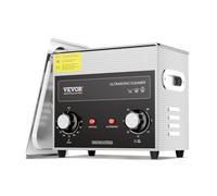 VEVOR Nettoyeur à Ultrasons Numérique 3L avec Minuterie et Chauffage pour Bijoux