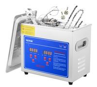 VEVOR Nettoyeur A Ultrasons 3L Ultrasonic Cleaner Professionnel Nettoyeur Digital Affichage Ultrasonique (3L)