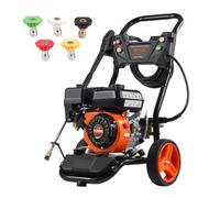 VEVOR Nettoyeur haute pression à essence 3950 PSI 10 L/min 5 buses pour voiture