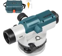 VEVOR Niveau Automatique Optique 24X Niveau Professionnel Chantier Ouverture 40 mm Compensateur Magnétique Auto-Nivelant Précision Mise à Niveau 1,6 mm/30,5 m Outil Mesure étanche IP54 avec Mallette
