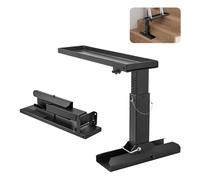 VEVOR Niveleur d'Échelle, 594 x 289,5-457,2 mm, Outil de Nivellement d'Échelle d'Escalier Acier Extensible, Trémie de Pas Pliable, Stabilisateur d'Échelle Stable Facile à Utiliser pour Sol Irrégulier