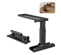 VEVOR Niveleur d'Échelle, 757x289,5-457,2 mm, Outil de Nivellement d'Échelle d'Escalier Acier Extensible, Trémie de Pas Pliable, Stabilisateur d'Échelle Stable Facile à Utiliser pour Sol Irrégulier