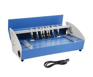 VEVOR Nouveau Machine de Pliage de Papier SG-520E, Machine électrique à rainer le papier en Métal 3-en-1 520mm 85-400g, Creaser Paper à Plier Environ 14.5 kg Rainurage Fonction de Coupe en Pointillés