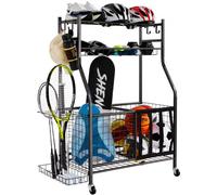 VEVOR Organisateur pour Équipements Sportifs Étagère de Rangement 3 Niveaux