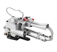 VEVOR Outil de cerclage pneumatique, pour bande en plastique PET de 19 mm à 25 mm de largeur, machine de cerclage d'emballage automatique, avec tension maximale de 4000 N, kit de cerclage portable