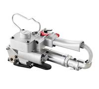 VEVOR Outil de cerclage pneumatique, pour courroies en plastique PP et PET de 12,7 mm à 19 mm, machine de cerclage d'emballage automatique, avec tension maximale de 3500 N, kit de cerclage portatif