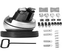 VEVOR Outil de Réglage de Gravure avec 34 pièces d'Attachement, Ensemble Complet d'Étau à Bloc de 5 pouces, Étau à Boule de Gravure Base en Caoutchouc Mâchoires Réglables pour Bijoux Petite Sculpture