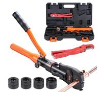 VEVOR Pince à sertir hydraulique tubes cuivre TH16/20/26/32 360° espaces restreints raccords en T
