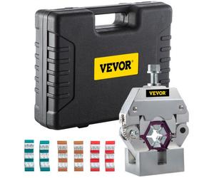 VEVOR Outil de Sertissage Manuel 4 Matrices Pince à Sertir Tuyaux Manuelle 71550 Sertisseuse Manuelle Outil Compression Manuel Malette Outil de Presse Portable pour Tuyaux de Climatisation