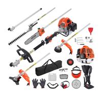 VEVOR Outils de coupe arbustes taille-haie à gaz multifonctionnel 6-en-1 33 CC