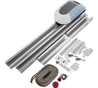 VEVOR Ouverture de porte de garage 220 V AC Apriporta Garage 15 m² Surface applicable Ouverture de porte de garage avec télécommande 1000 N Force de traction et de poussée 60 dB Bruit de fonctionnemen