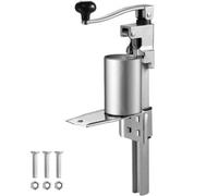 VEVOR Ouvre-Boîte Manuel, Ouvre-Bocal Commercial pour Grandes Cannettes Jusqu’à 30 cm de Haut, Ouvre-Canette de Table, Hauteur Réglable Poignée Ergonomique Ouverture Facile Sûr pour Cuisine Restaurant