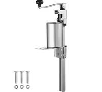VEVOR Ouvre-boîte manuel, ouvre-boîte commercial pour grandes canettes, ouvre-boîte robuste avec base, ouvre-bocal industriel à hauteur réglable pour canettes jusqu'à 15,7" de haut, pour restaurant, h