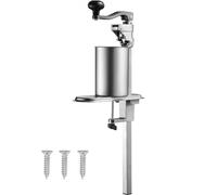 VEVOR Ouvre-boîte manuel, ouvre-boîte commercial à pince de table pour grandes canettes, ouvre-boîte robuste avec base, ouvre-bocal industriel à hauteur réglable pour canettes jusqu'à 11,8" de haut, p