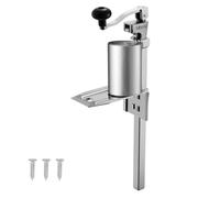 VEVOR Ouvre-boîte manuel professionnel, pour canettes jusqu'à 300 mm de hauteur, ouvre-canette de table robuste réglable en hauteur avec lame en acier inoxydable, pour restaurant, hôtel et épicerie