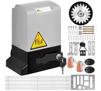 VEVOR Ouvre-porte Automatique Coulissante 220V 600kg Ouverture De Portail Électrique 4M Avec Télécommande