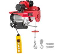 VEVOR Palan à Câble Électrique à Usage Intensif Chariot Électrique 1 T 1800 W