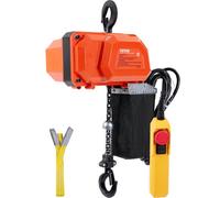 VEVOR Palan Électrique à Chaîne Grue Monophasé Charge 149,7 kg Levage Max 3 m
