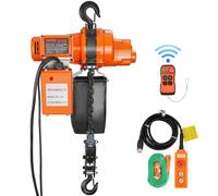 VEVOR Palan électrique à chaîne grue monophasé charge de 998 kg levage max 6 m