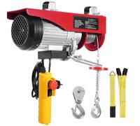 VEVOR Palan électrique 400 kg – Télécommande filaire 4,2 m, Levée câble 12 m, Arrêt d'urgence