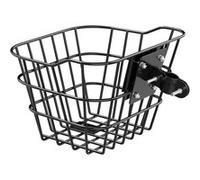 VEVOR Panier Arrière Vélo Élec 24,5x21,5x18cm Capacité 9kg Support Fixe Pour Transport Noir