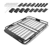 VEVOR Panier de Toit pour Voiture 1168x914x102 mm Porte Bagage Forme X Pliable