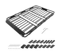 VEVOR Panier de Toit pour Voiture, 1626x990x102 mm, Porte Bagage Voiture, Cadre en Forme X Pliable, Capacité de 90,72 kg, Galerie de Toit Universelle pour SUV, Camionnette, pour Toutes Saisons