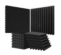 VEVOR Panneau Mousse Acoustique pour Mur Plafond Studio Lot de 36 30x30x5 cm