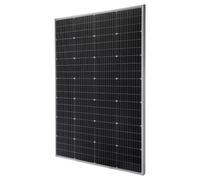 VEVOR Panneau Solaire Monocristallin 200 W Panneau Photovoltaïque Haut Rendement 23 % pour Hors Réseau Toit Plat Voiture, Bateau, Camping-car, avec Sortie MC4 Stable, Cadre en Aluminium, Étanche IP65