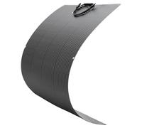 VEVOR Panneau Solaire Monocristallin Semi Flexible 200 W Panneau Solaire Souple Rendement 21,9 % Chargeur Hors Réseau pour Surfaces Courbes Bateau, Camping-car, Voiture, avec Sortie MC4, Étanche IP67